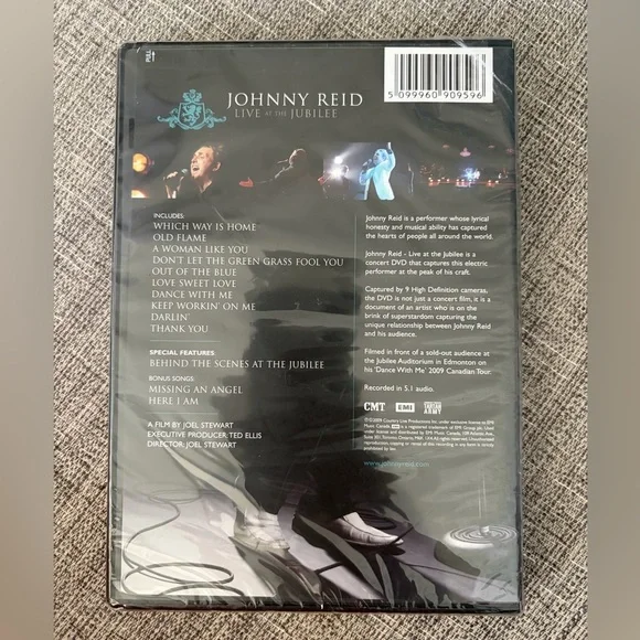 ❤️ BNIB SEALED Johnny Reid Live at the Jubilee DVD - Picture 2 of 2